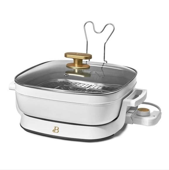 ❤️ New Beautiful 7 Qt Electric Skillet by Drew Barrymore - Picture 7 of 10